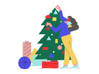 Christmas decorations ✨✨ celebrate christmas presents tree