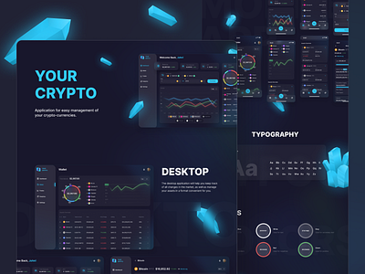 Presentation for Crypto App concept