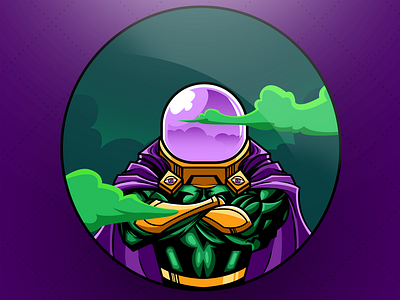 Mysterio Mascot Logo