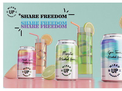 MIXED UP DRINKS CO. - Branding