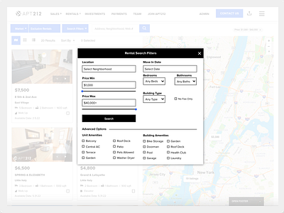 Redesign for APT212. design inteface ui ui ux ux web website