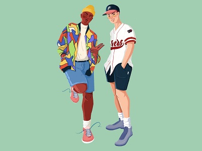 BOYS color fashion fashion illustration illustration