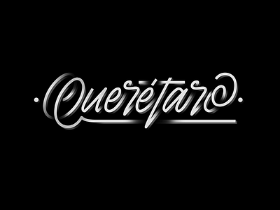 Querétaro - Digital lettering