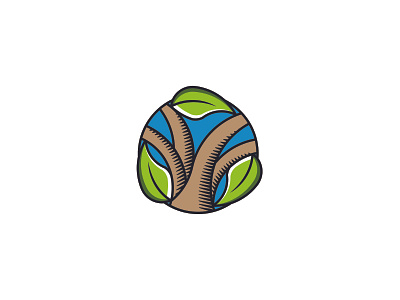 Terre & Vie environment logo modern nature recycle sustainability
