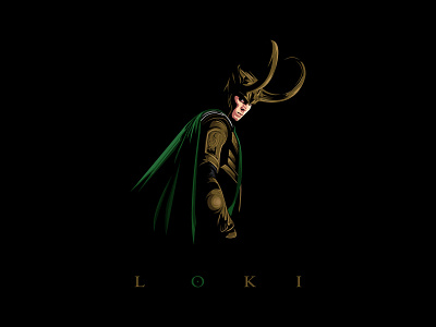 Loki adobe illustrator avengers avengersendgame branding coreldraw design illustration knight logo loki marvel thor vector