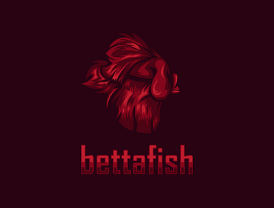 Betta Fish adobe illustrator betta betta fish branding coreldraw design fish illustration logo vector