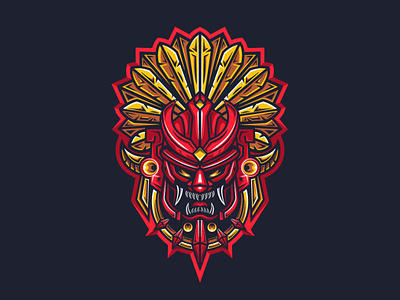 Red Oni Mask