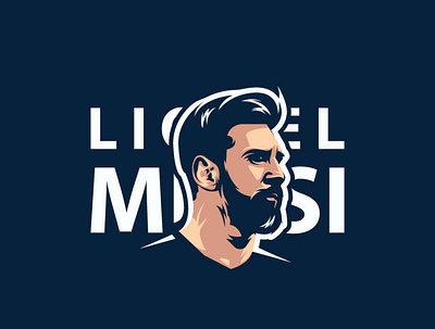 Lionel Messi adobe illustrator branding coreldraw design fcbarcelona football illustration lionelmessi logo messi vector