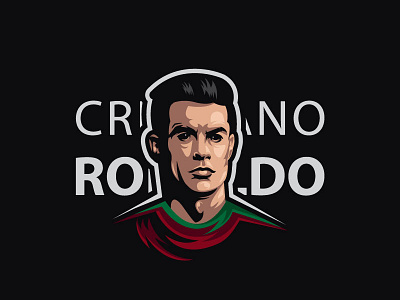Cristiano Ronaldo adobe illustrator branding coreldraw cristianoronaldo design football illustration logo manchesterunited ronaldo ui vector