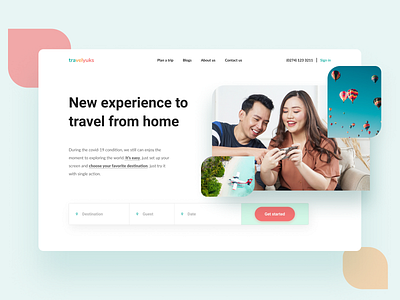 Travelyuks Landing Page Exploration