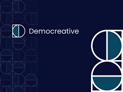 Democreative Studio - Logo ankara branding clean design graphic design logo nocoded pattern saas studio ui