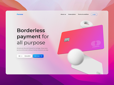 Penow - Borderless Payment Card