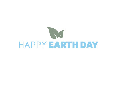 Earthday icons logos