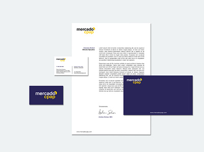MercadoCPAP - Logo Redesign brand brand direction branding branding and identity business strategy letterhead letterhead design logo rebranding redesign visual identity