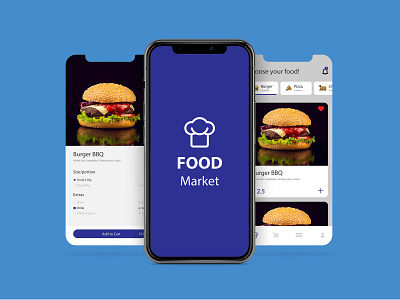 Food Application Mobile UI