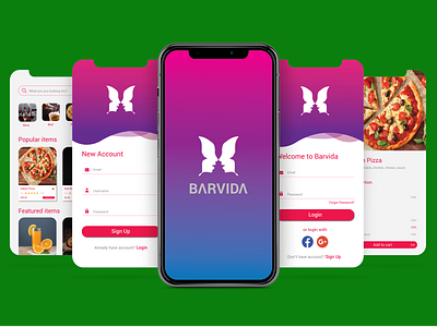 Food Mobile App UI Design