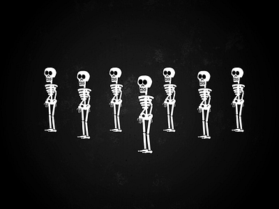 Skeleton dance after effects animation character dance duik bassel skeletons