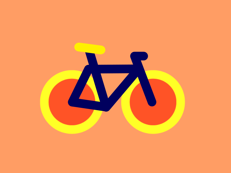 Bike animation bicycle