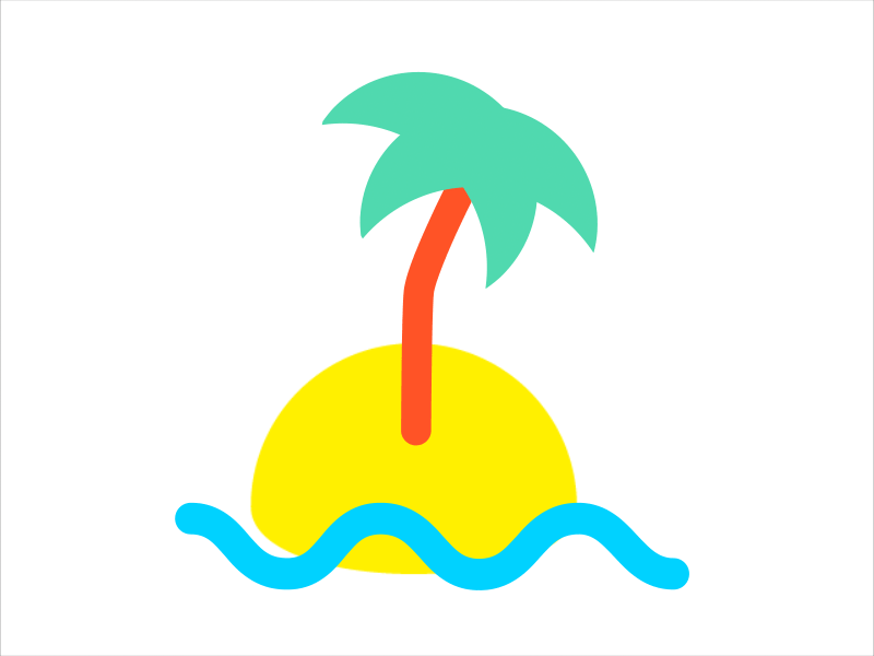 Island animation island