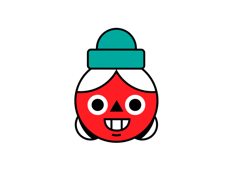 Headswap animation character face hat head illustration
