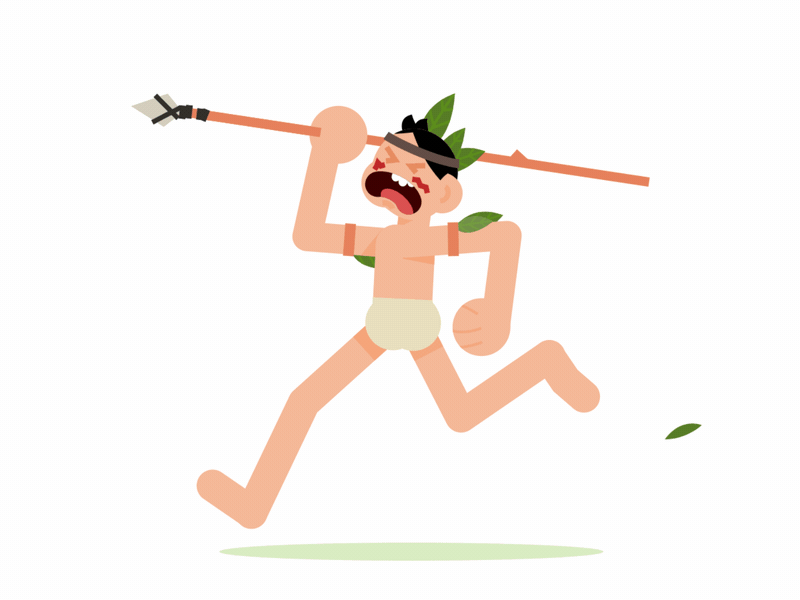 Lifeguard, tribesman, window cleaner after effects animation builder character illustration lifeguard loop run run cycle tribesman vector walk cycle