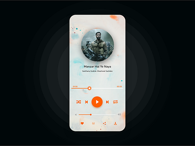 Music App - Player Screen