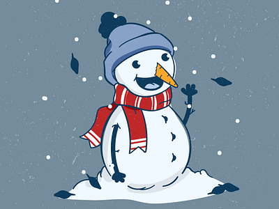 snowguy animation branding cartoon character design graphic design illustration vector