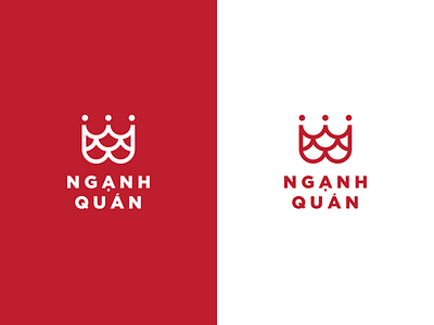 Vietnamese Seafood Restaurant | Nganh Quan Logo design dzoan logo restaurant seafood