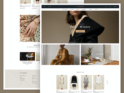 Flanerie | Fashion Homepage