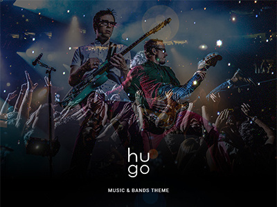 Hugo | on Behance artist bands dzoan hugo music musician psd theme