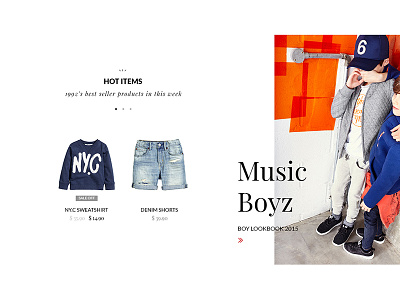 1922 | Homepage 4 1992 creative design dzoan ecommerce fashion kid layout minimalism psd shop theme