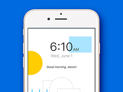 Weather Alarm concept alarm app concept demo design ui ux weather