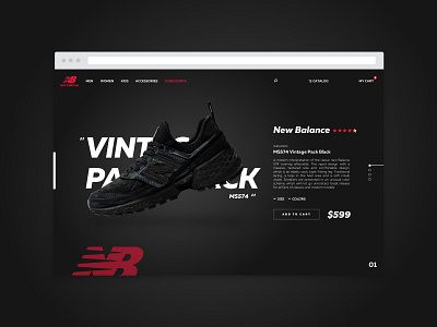 New Balance Vintage Pack Black (Concept)