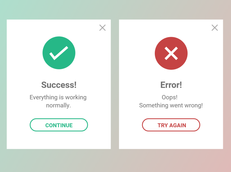 Ошибка success. Error success. success page ui. success преобразовать. success page design.