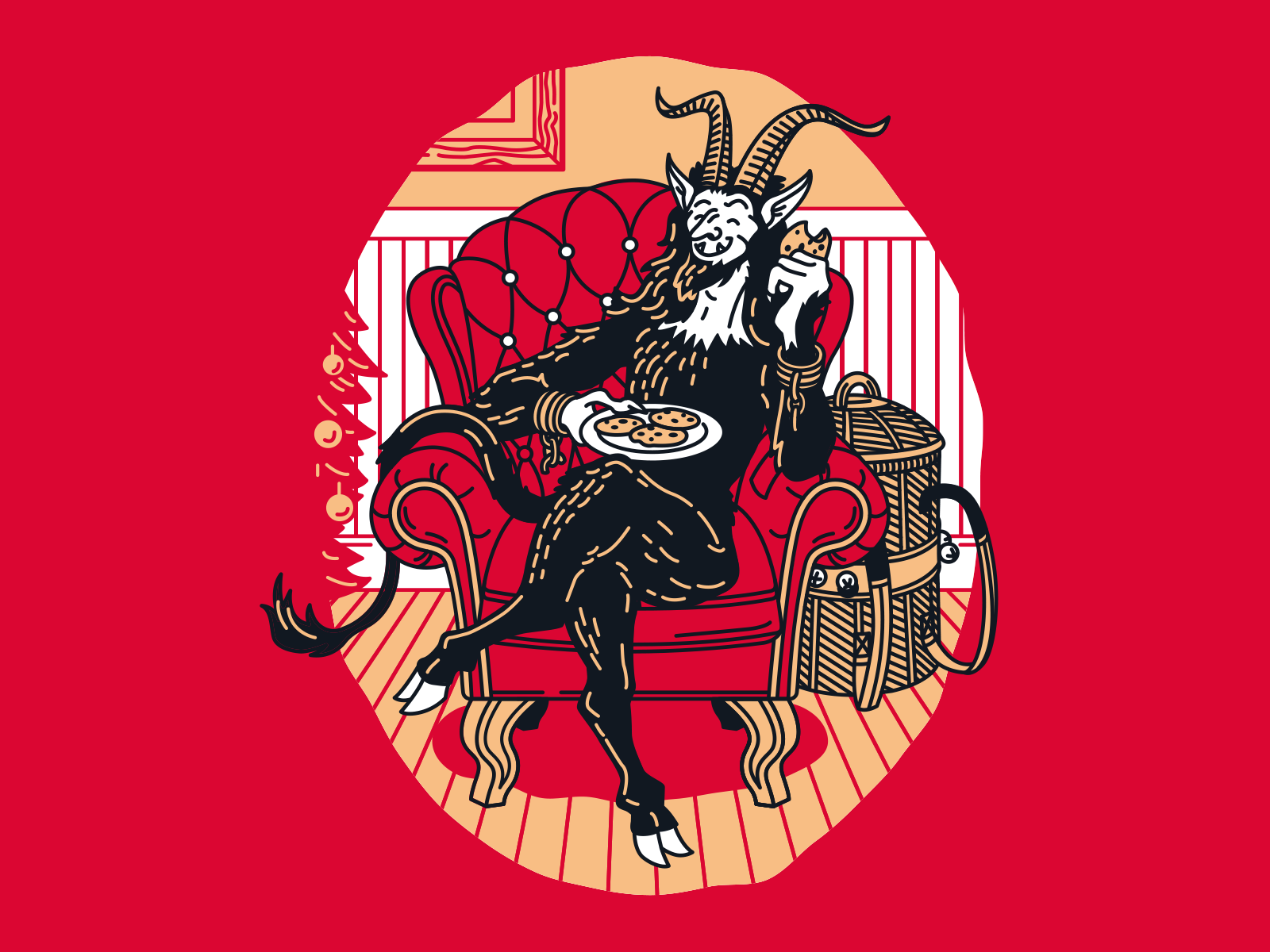 Krampus wallpaper  December  Krampus Christmas time Wallpaper