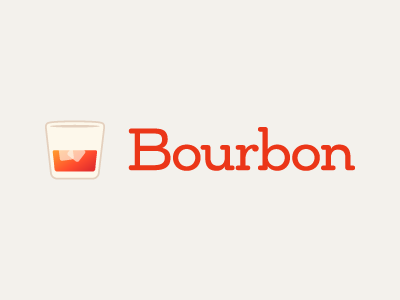 Bourbon Logo with Type bourbon chennai logo slab whiskey