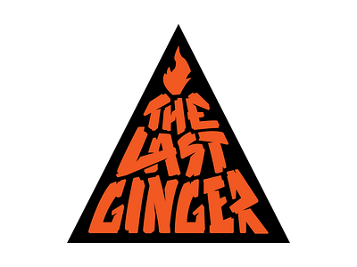The Last Ginger Logo branding comic logo vector web comic