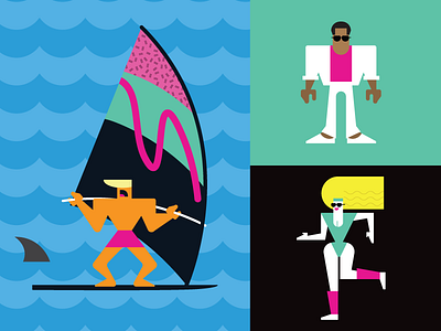 Miami Vice Logo by midnight7design on Dribbble