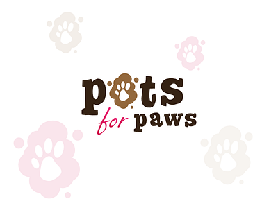 Pots for Paws Logo