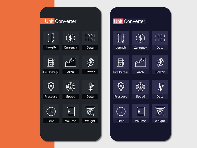 Unit Converter designs, themes, templates and downloadable graphic ...