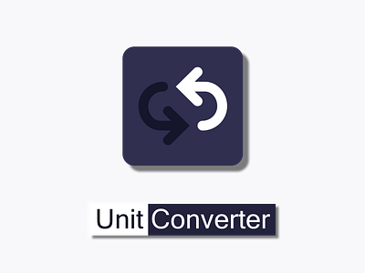 Unit Converter - iOS Project app appicon appicons apple appstore branding converter design hsg instagram iphone apps itunes km logo mobile app design ui unitconverter units ux vector