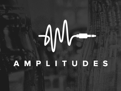 Amplitudes 2 amp amplitudes cable cord illustration jack logo plug tube wire