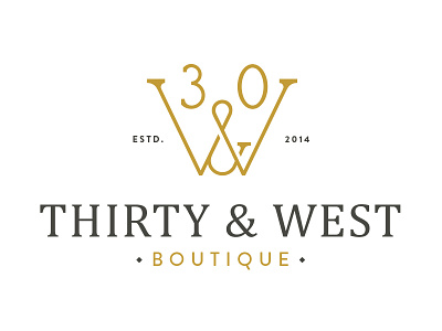 30 & West Logo