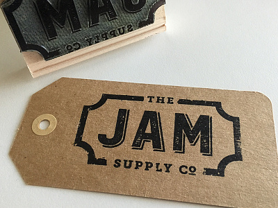 JSCO Stamp jam logo lumi stamp tag the jam supply company