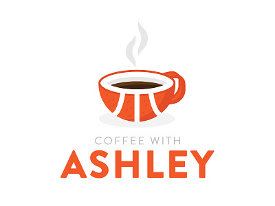 Coffee With Ashley basketball coffee logo radio show sports steam