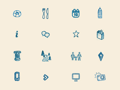 Hand Sketched Icons