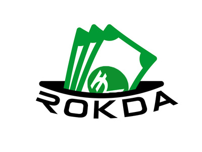 LOGO OF A CA FIRM :- ROKDA branding design designer graphicdesigner illustration logo logodesign typography