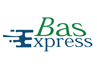 Bas Express Logo advertisement branding design designer graphicdesigner illustration logo logodesign typography vector