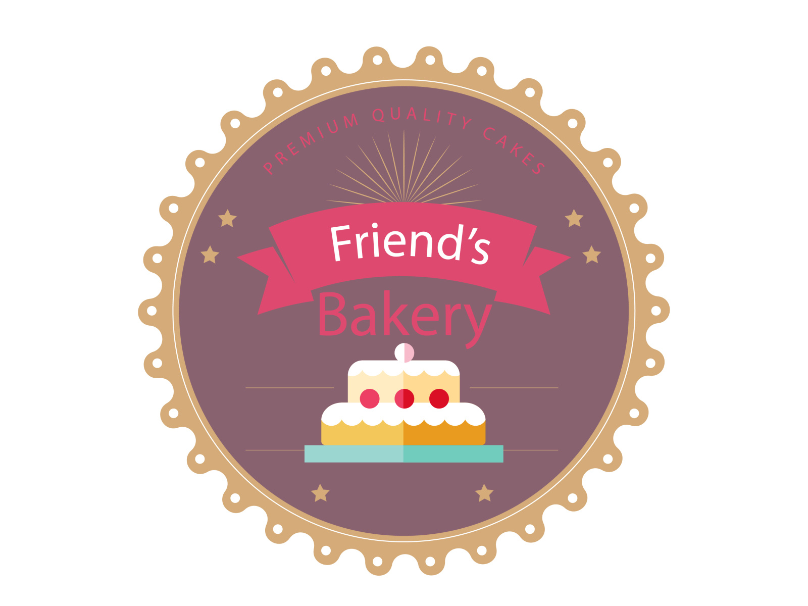 logo-of-a-bakery-friends-bakery-2-by-tarun-agarwal-on-dribbble