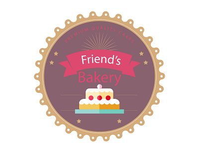 LOGO OF A BAKERY :- FRIENDS BAKERY (2)